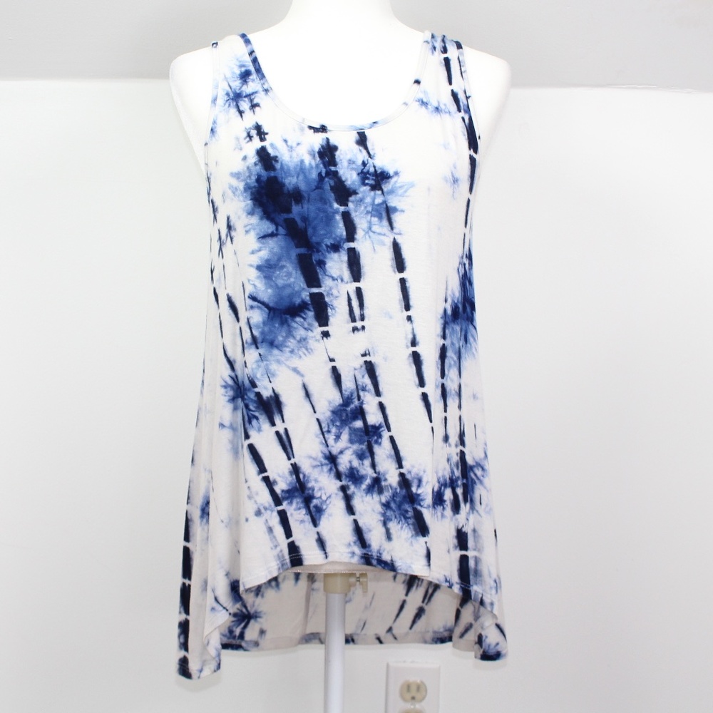 Open Gates Tie Dyed Tank Top, size M